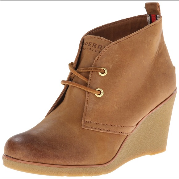 Sperry Shoes - Sperry Topsider Harlow wedge ankle booties